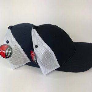 Imperial Trucker Hats -  Set of 2 - Black & Navy